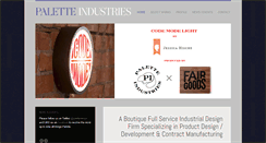 Desktop Screenshot of paletteindustries.com